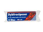 Frysepose med skrivefelt 4L 200x380mm LD